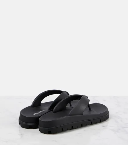 Prada Soft Cage vinyl thong sandals - Prada - Modalova