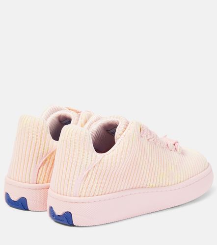 New Trainer checked canvas sneakers - Burberry - Modalova