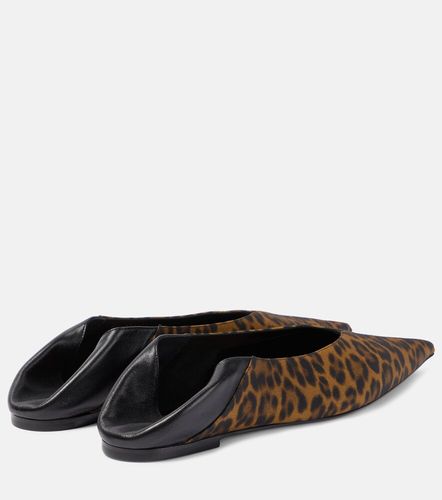 Saint Laurent Mules Nour mit Leder - Saint Laurent - Modalova