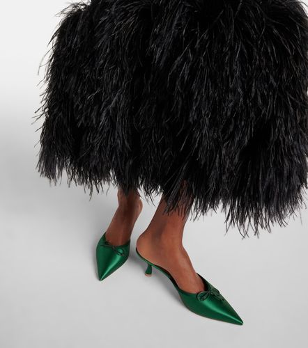 X Tabitha Simmons mules Rose 45 de satén - Malone Souliers - Modalova