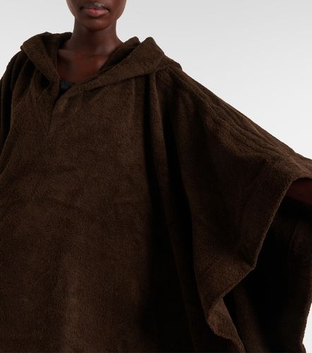 Alaïa Poncho con capucha de rizo de algodón - Alaia - Modalova
