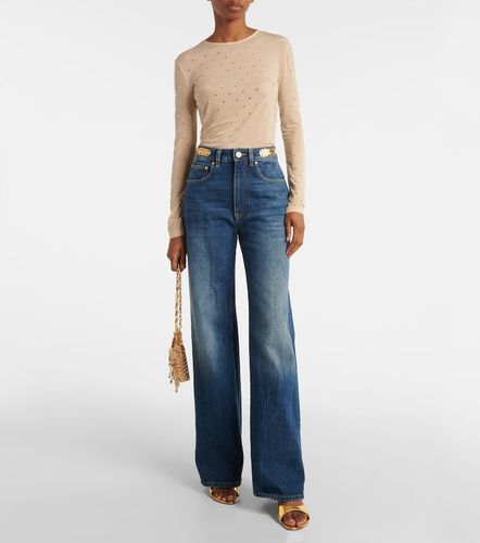 Top semitransparente con cristales - Rabanne - Modalova