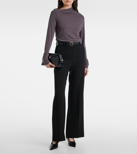 Toteme Top de jersey drapeado - Toteme - Modalova