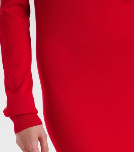 Off-shoulder virgin wool maxi dress - Stella McCartney - Modalova
