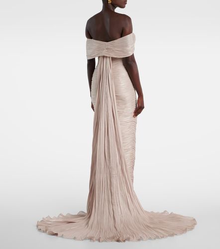 Marmar Halim Off-Shoulder-Robe - Marmar Halim - Modalova