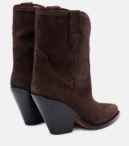 Leyane suede ankle boots - Isabel Marant - Modalova