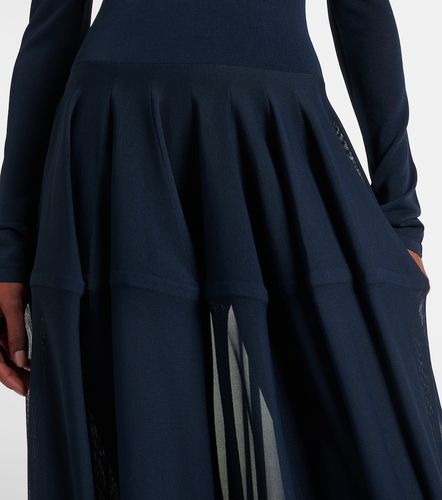 Alaïa Abito midi trasparente - Alaia - Modalova