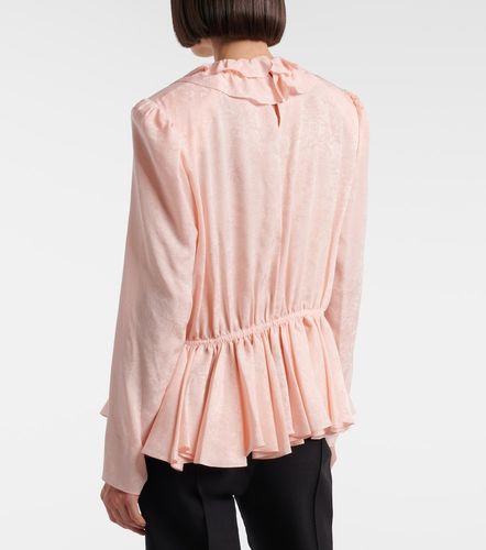 Chloé Top de seda con volantes - Chloe - Modalova