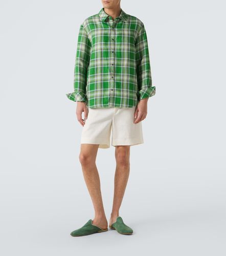 Linen shorts with moonstone - God's True Cashmere - Modalova