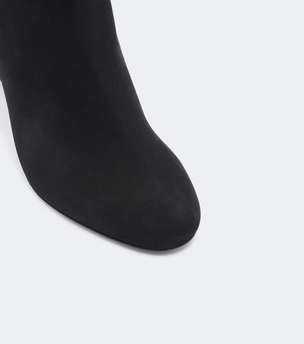 Leather and suede knee-high boots - Ferragamo - Modalova