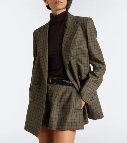 Everyday checked wool and cashmere blazer - Blaze Milano - Modalova