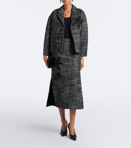 Cropped-Jacke aus einem Wollgemisch - Erdem - Modalova
