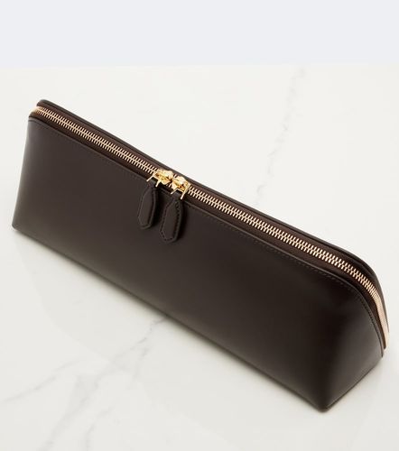 Alaïa Clutch Delta Small de piel - Alaia - Modalova