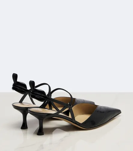 Very Colibri leather slingback pumps - Fendi - Modalova
