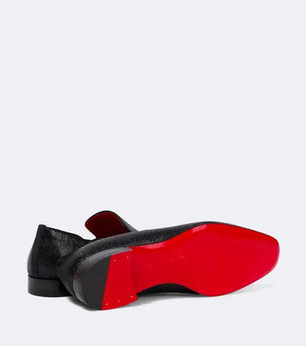 Mocassini Dandy Chick in jacquard - Christian Louboutin - Modalova