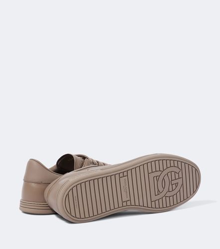 Saint Tropez leather sneakers - Dolce&Gabbana - Modalova