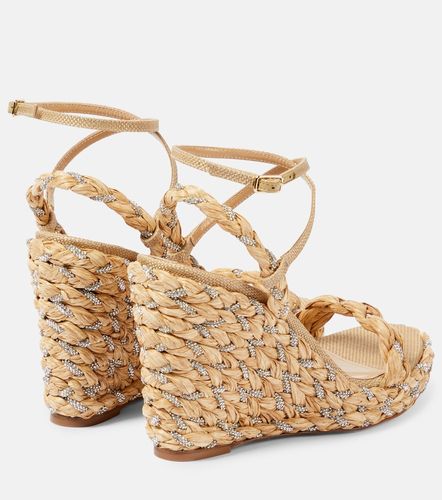 Espadrillas con zeppa Costiera 120 - Aquazzura - Modalova