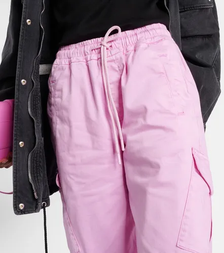 High-rise cotton cargo pants - AG Jeans - Modalova