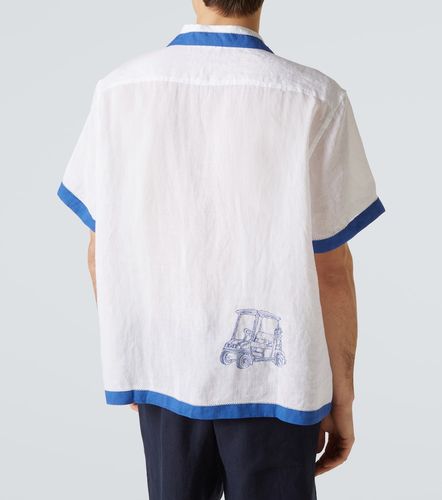 Camicia Club Champion in lino con ricamo - Bode - Modalova
