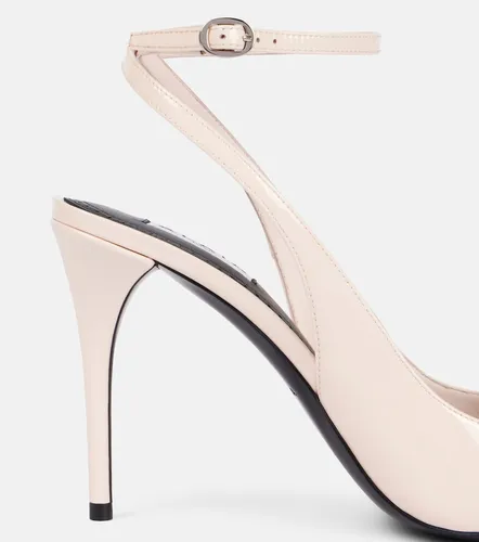 Patent leather slingback pumps - Alaia - Modalova