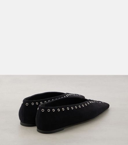 Toteme Ballerine in suede con lacci - Toteme - Modalova