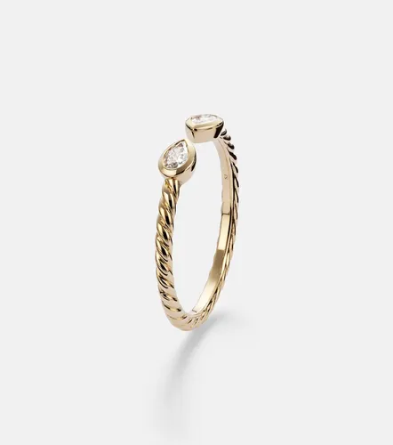 Petite Modern RenaissanceÂ® 18kt ring with diamonds - David Yurman - Modalova