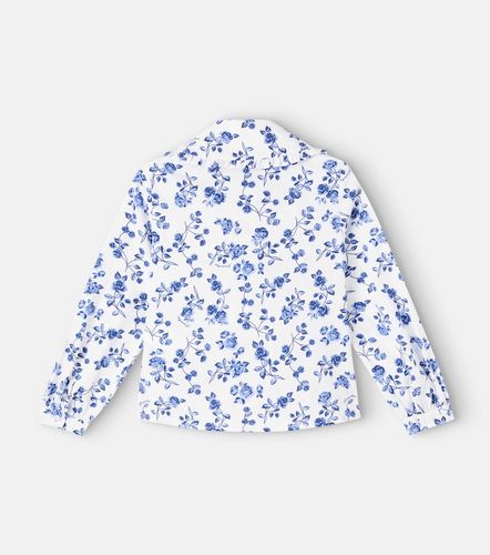 Monnalisa Camisa de algodón floral - Monnalisa - Modalova