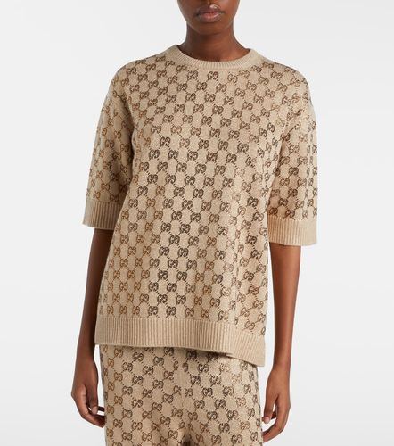 Pullover GG aus einem Wollgemisch - Gucci - Modalova