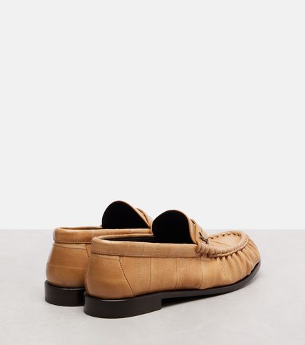 Mocasines de piel de anguila - Saint Laurent - Modalova