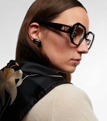 Vain Bold VLogo oversized glasses - Valentino Garavani - Modalova