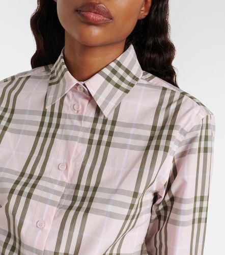Hemd Check aus Baumwoll-Popeline - Burberry - Modalova