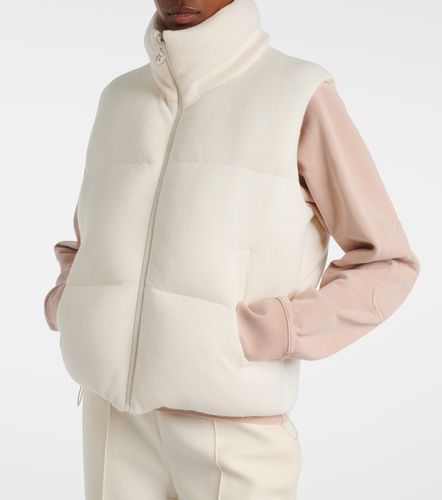 Wool and cashmere down vest - Perfect Moment - Modalova