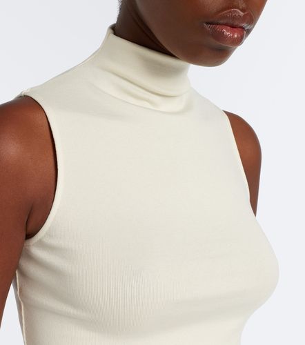 Naomie silk-blend turtleneck top - Ralph Lauren Collection - Modalova
