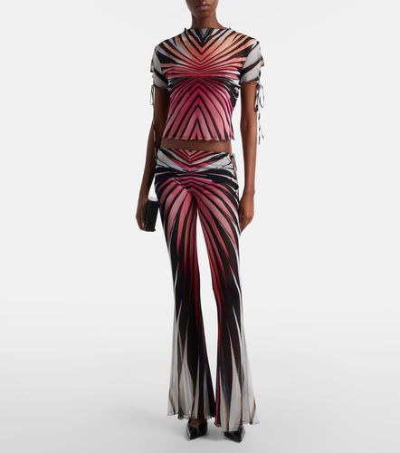 Top de malla estampado - Roberto Cavalli - Modalova