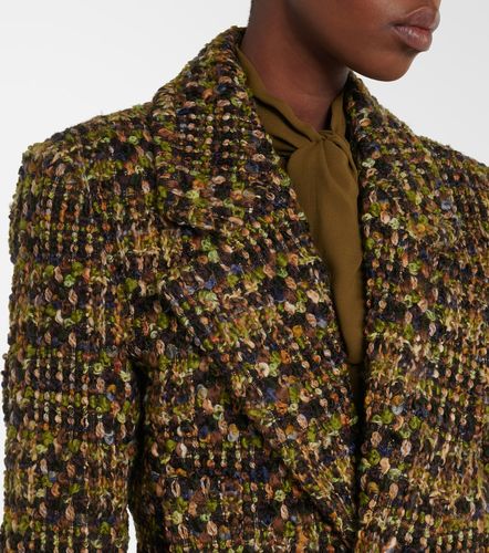 Wool-blend tweed jacket - Saint Laurent - Modalova