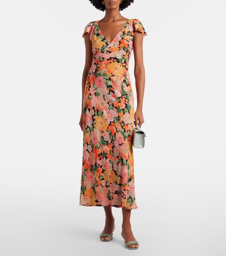 Rixo Midikleid Cathy aus Crêpe - Rixo - Modalova