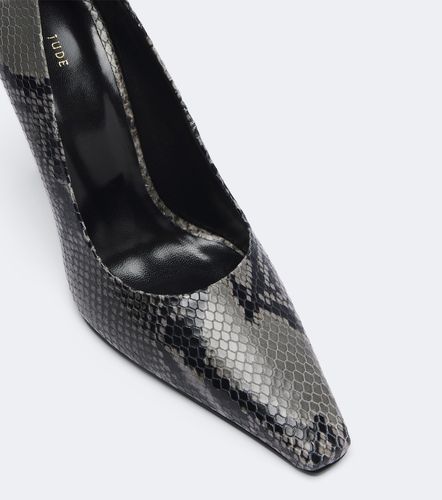 Fame snake-effect leather pumps - JUDE - Modalova