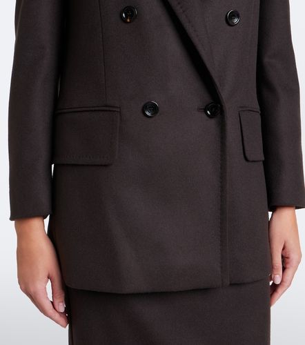 Blazer doppiopetto in cammello - Max Mara - Modalova