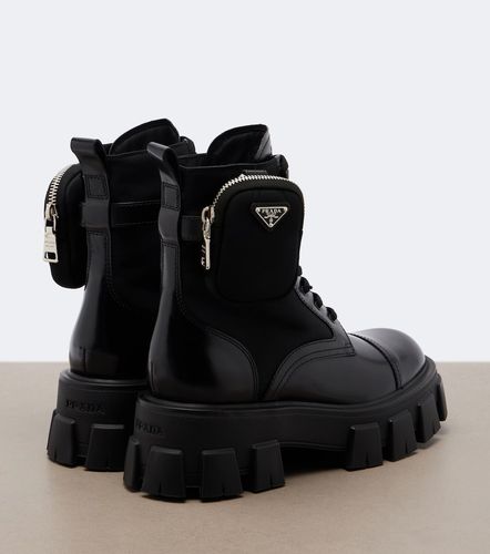 Prada Stivaletti Monolith in pelle - Prada - Modalova