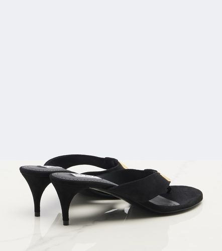 Alaia Infra suede thong sandals - Alaia - Modalova