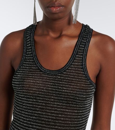 Cevara semi-sheer striped LurexÂ® tank top - Isabel Marant - Modalova