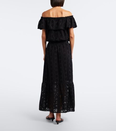 Off-Shoulder-Midikleid Larna aus Baumwolle - Melissa Odabash - Modalova