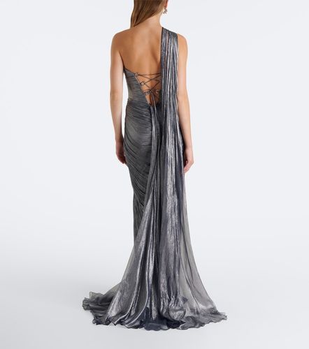 One-Shoulder-Robe Morgan aus Seide - Maria Lucia Hohan - Modalova