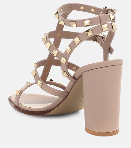 Rockstud leather sandals - Valentino Garavani - Modalova