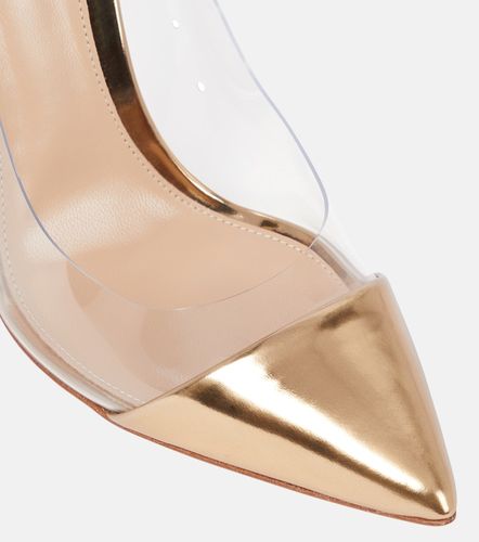 Plexi 105 leather and PVC pumps - Gianvito Rossi - Modalova