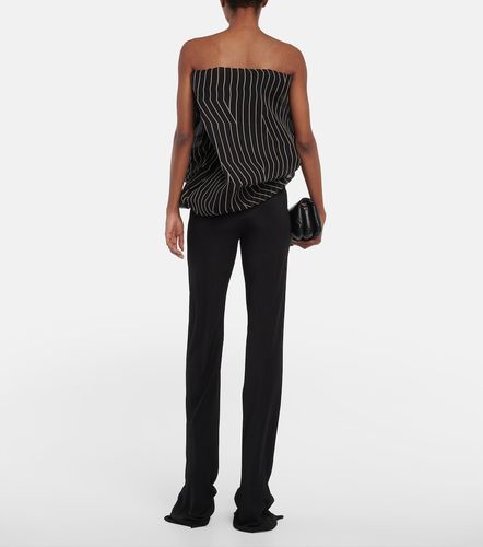 Rick Owens Top de seda a rayas - Rick Owens - Modalova