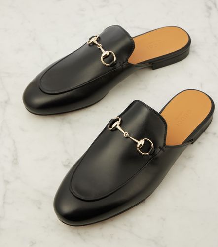 Gucci Mules Princetown in pelle GG - Gucci - Modalova