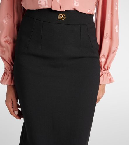 DG virgin wool pencil skirt - Dolce&Gabbana - Modalova