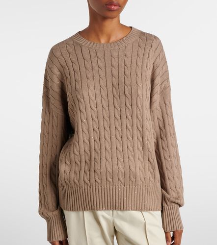Pullover in misto cotone - Brunello Cucinelli - Modalova