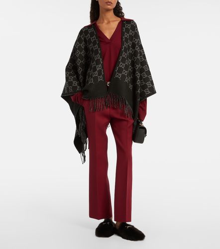 Gucci Poncio in lana - Gucci - Modalova